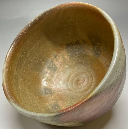 Bizen Chawan Wood-Fired Tea Bowl Yamamoto Izuru Signed Tomobako