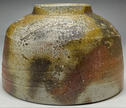 Bizen Chawan Wood-Fired Tea Bowl Yamamoto Izuru Signed Tomobako