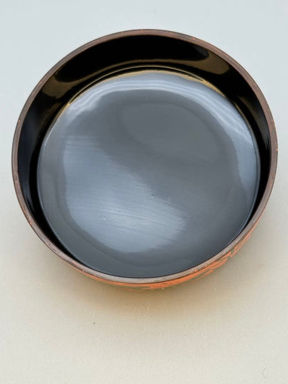 Color Lacquer Natsume by Kanamori Haruji – Japanese Tea Caddy – Makie Art – Japan