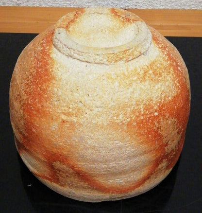 Shigaraki-yaki Tea Bowl by Takita Mizuho | Hi-iro Kiln Blush | Tomobako Tomobukuro | Chado