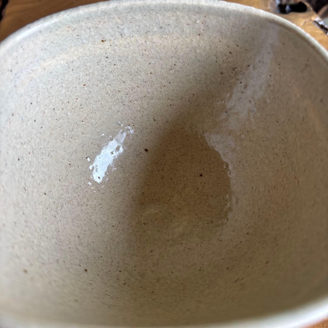 Kohiki Square Tea Bowl by Okumura Koichi - Japanese Matcha Chawan Shihō-Chawan with Signed Box