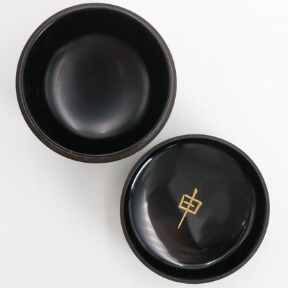 Sakashita Yuho — Peach Blossom Maki-e Natsume | Japanese Lacquer Tea Caddy