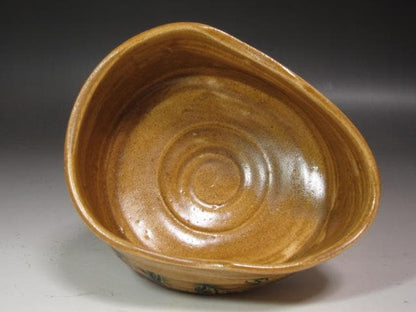 Ki-Seto Tea Bowl 'Seifu' by Kato Takuzo – Living National Treasure – Mino Ware – Japan