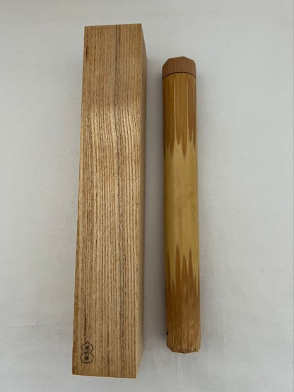 Daitokuji Chashaku Takasago by Tochikusai - Bamboo Tea Scoop with Signed Box