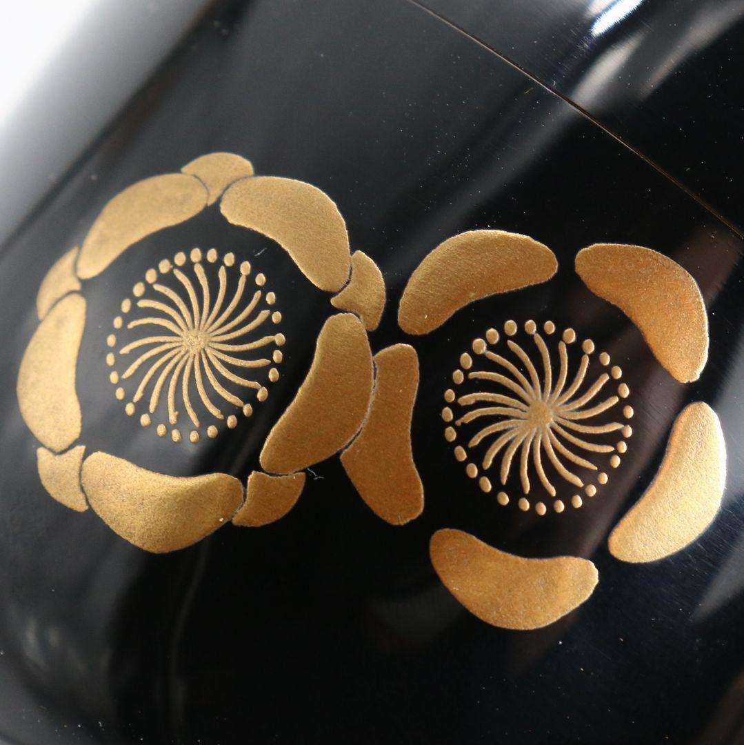 Naka-Natsume by Sakashita Yuho — Afure-Ume Plum Maki-e, Ryoryosai-Gonomi, Tomobako