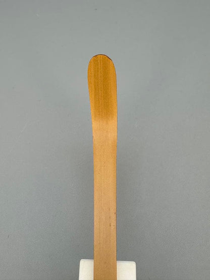 Chashaku Tea Scoop by Nangaku, 517th Abbot of Daitoku-ji — Named 'Fukuju', Bamboo Tube & Wood Box