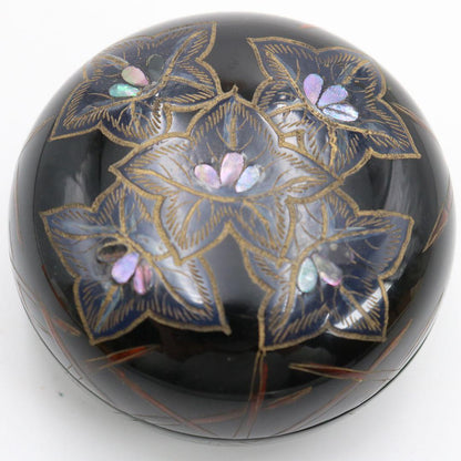 Zonsei-nuri Lacquer Incense Container by Asahi Koen — Raden Floral