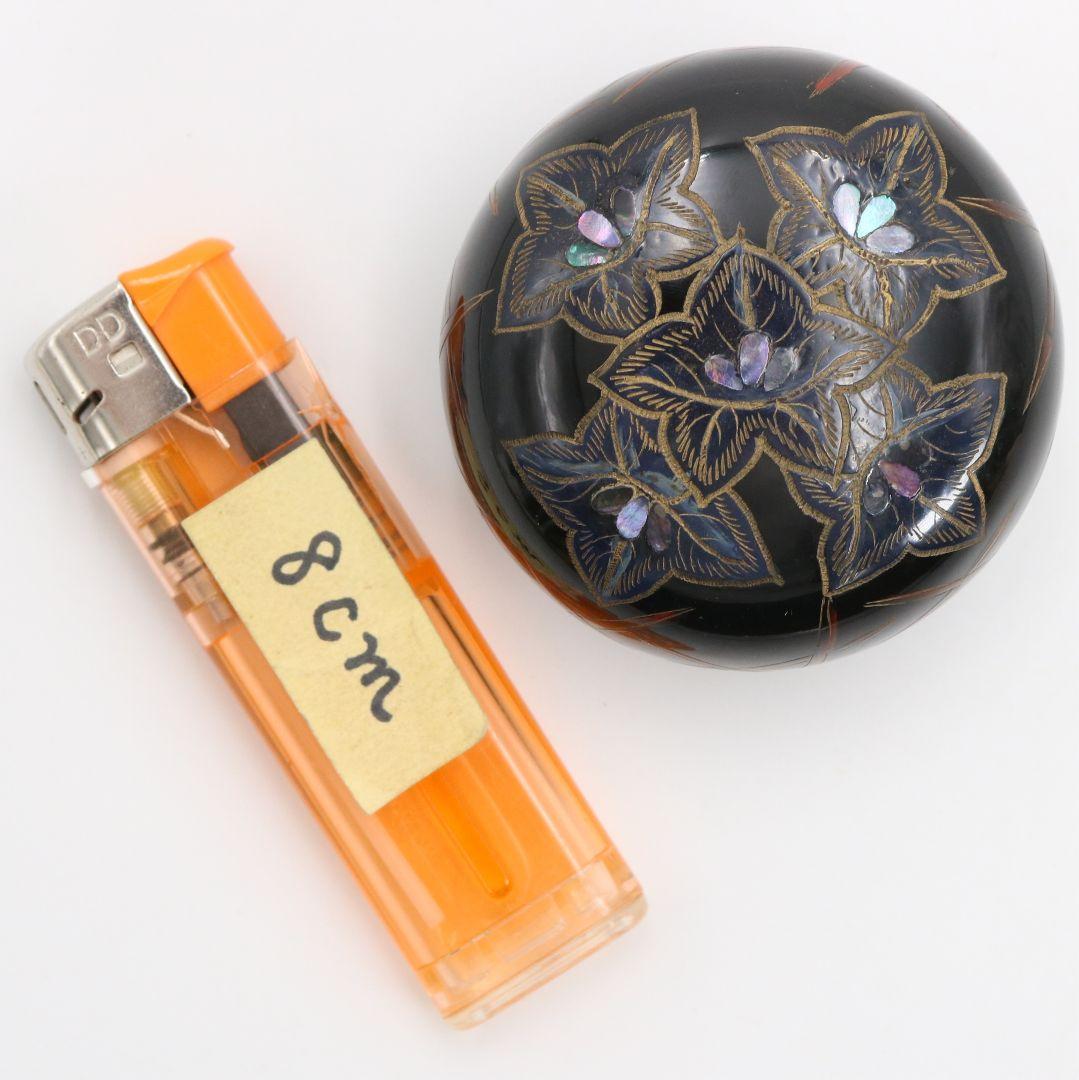 Zonsei-nuri Lacquer Incense Container by Asahi Koen — Raden Floral