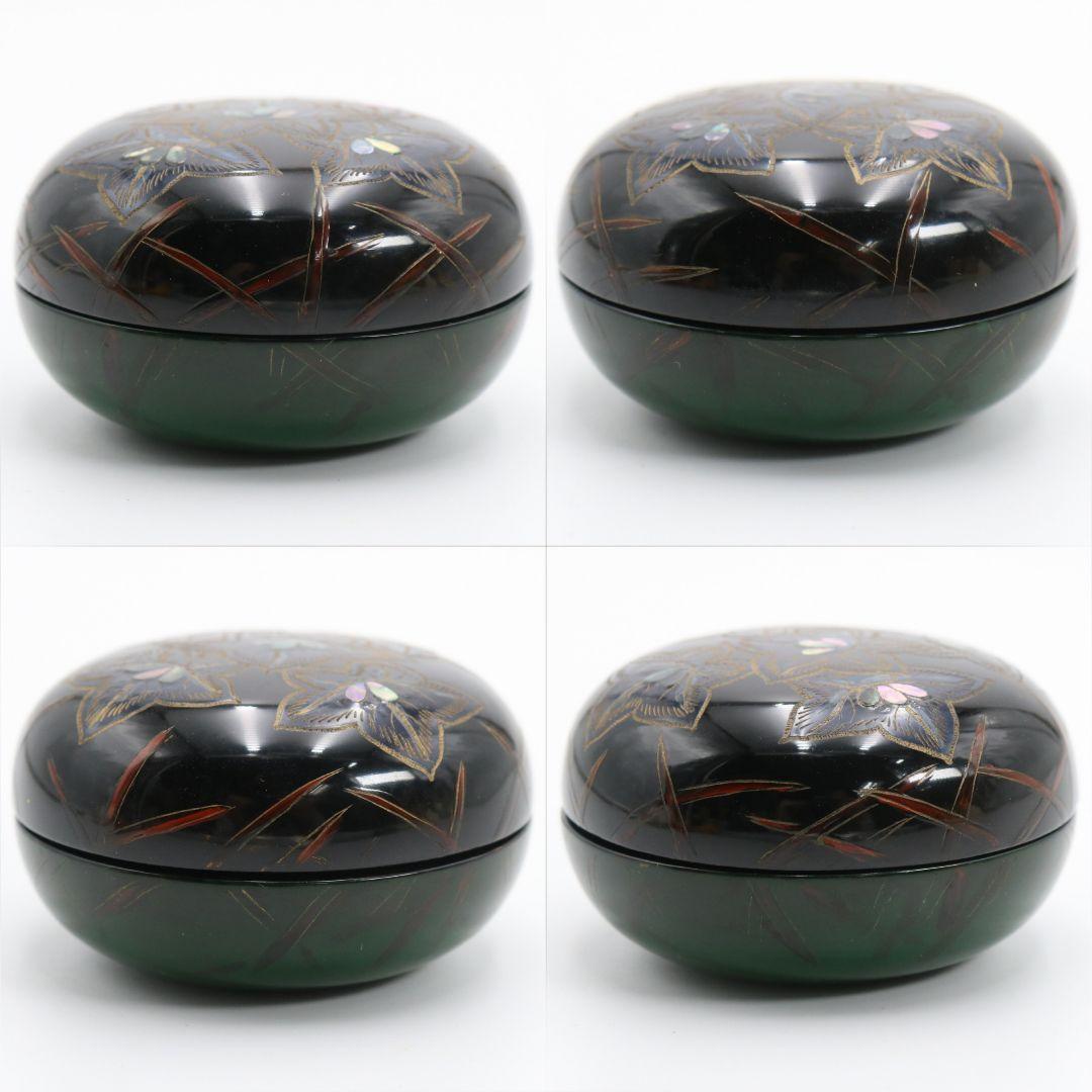 Zonsei-nuri Lacquer Incense Container by Asahi Koen — Raden Floral