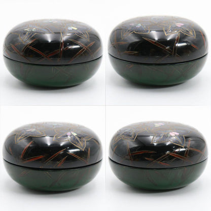 Zonsei-nuri Lacquer Incense Container by Asahi Koen — Raden Floral