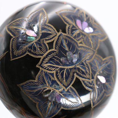 Zonsei-nuri Lacquer Incense Container by Asahi Koen — Raden Floral
