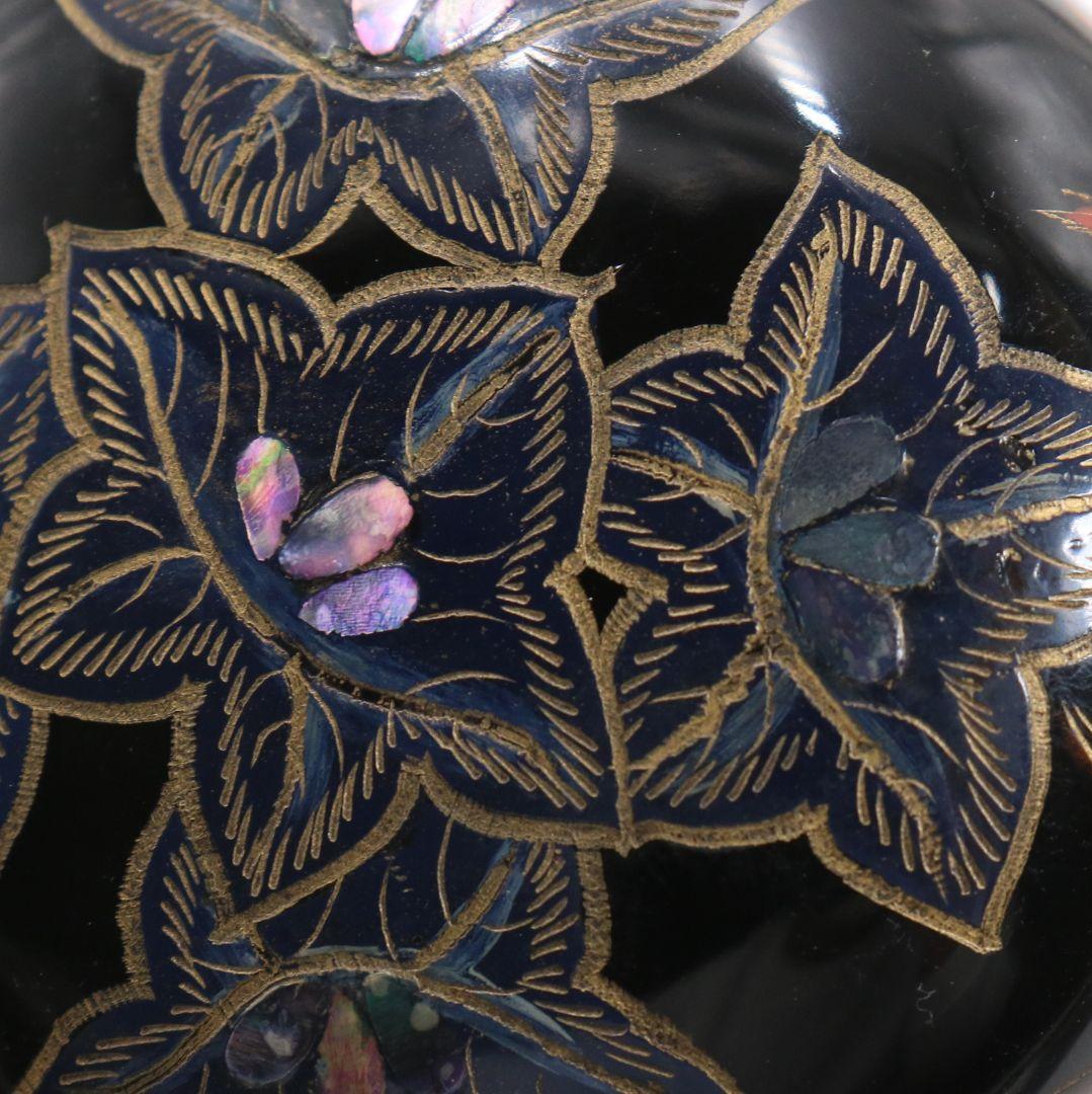 Zonsei-nuri Lacquer Incense Container by Asahi Koen — Raden Floral