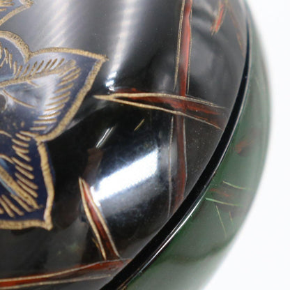 Zonsei-nuri Lacquer Incense Container by Asahi Koen — Raden Floral