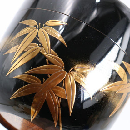 Kuretake Bamboo Gold Maki-e O-Natsume — Nashiji Interior by Shimode Kosai