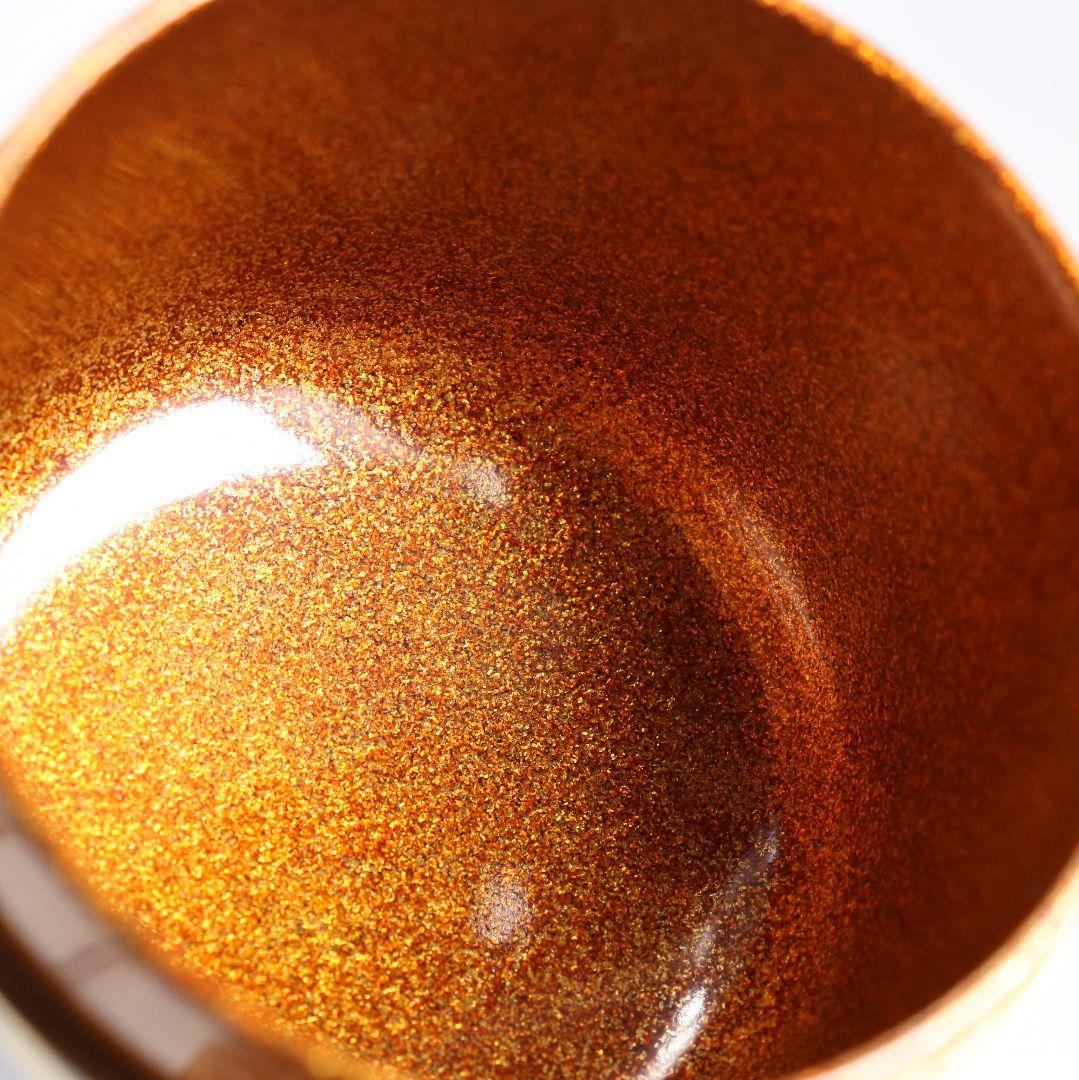 Kuretake Bamboo Gold Maki-e O-Natsume — Nashiji Interior by Shimode Kosai