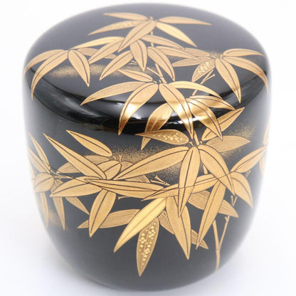 Kuretake Bamboo Gold Maki-e O-Natsume — Nashiji Interior by Shimode Kosai