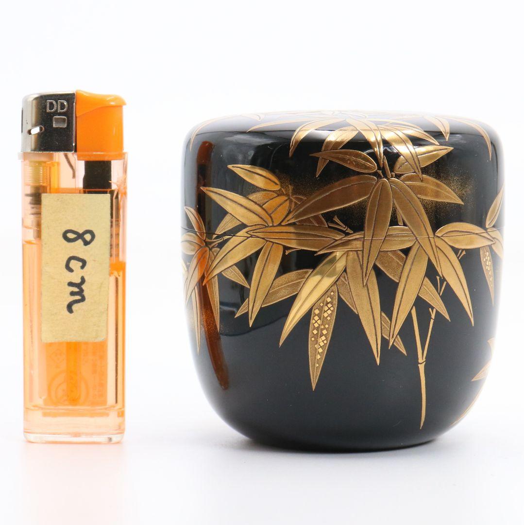 Kuretake Bamboo Gold Maki-e O-Natsume — Nashiji Interior by Shimode Kosai