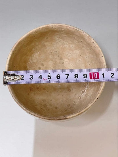 White Hagi Tea Bowl by Kaneko Matsunobu - Shōen-gama Kiln Chawan with Signed Box