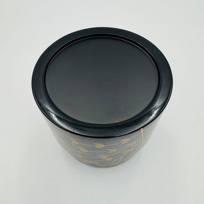 Willow Makie Natsume by Issei – Japanese Nakatsugi Caddy – Lacquer Art – Japan