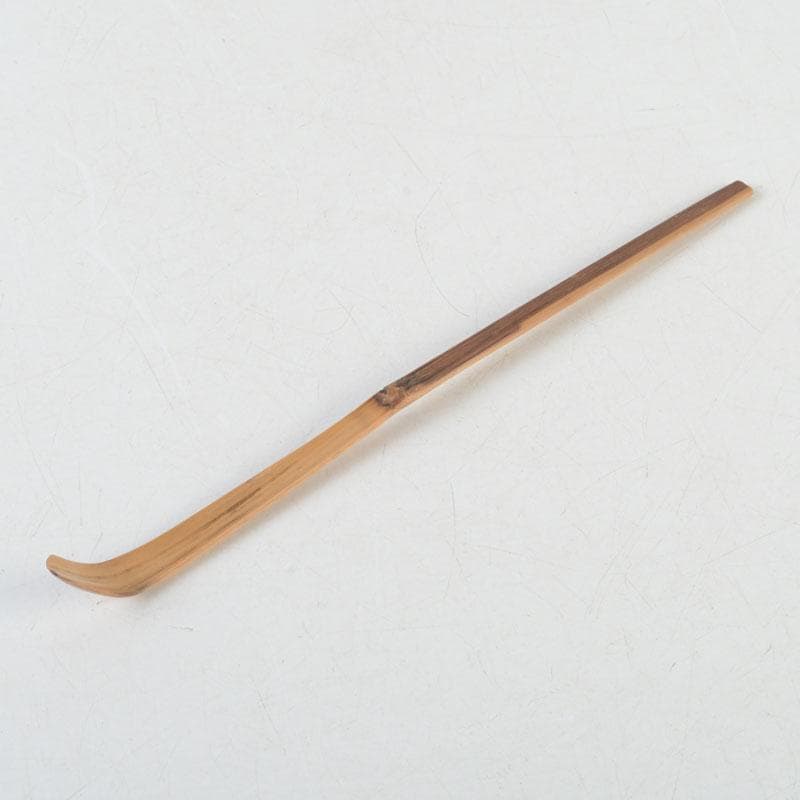 Bamboo Chashaku Tea Scoop 'Kame' by Kagebayashi Sohtoku — Daitokuji Toda Jissan Inscription, Shared Tube and Box
