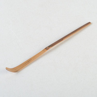 Bamboo Chashaku Tea Scoop 'Kame' by Kagebayashi Sohtoku — Daitokuji Toda Jissan Inscription, Shared Tube and Box