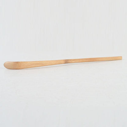 Bamboo Chashaku Tea Scoop 'Kame' by Kagebayashi Sohtoku — Daitokuji Toda Jissan Inscription, Shared Tube and Box