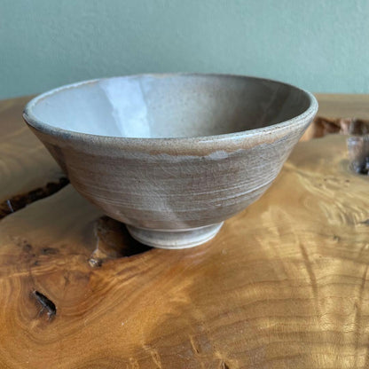Miyajima Ware Toosai Chawan — Itsukushima Sacred Sand Matcha Bowl with Tomobako, Kawahara Genei-do