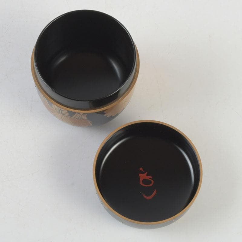 Chrysanthemum Paulownia Maki-e O-Natsume by Goto Doho - Kenchu-sai Attestation Box