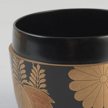 Chrysanthemum Paulownia Maki-e O-Natsume by Goto Doho - Kenchu-sai Attestation Box