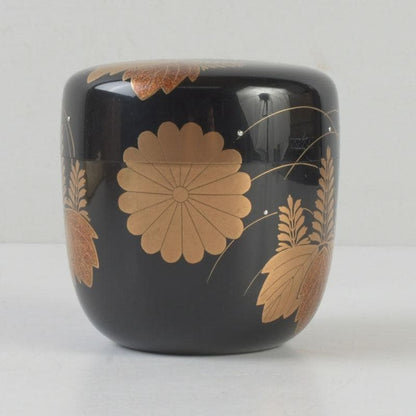 Chrysanthemum Paulownia Maki-e O-Natsume by Goto Doho - Kenchu-sai Attestation Box