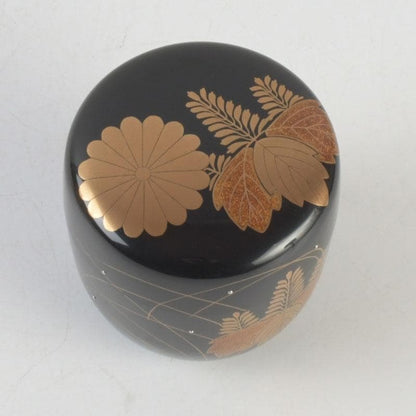 Chrysanthemum Paulownia Maki-e O-Natsume by Goto Doho - Kenchu-sai Attestation Box
