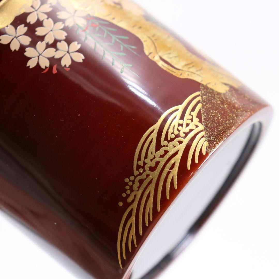 Wada Juhō Four Seasons Usucha Tea Caddy Set — Natsume Kinrinji Nakatsugi Maki-e