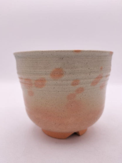 Fukumori Hiroshi Gohon Tachizuru Tsutsu Chawan — Standing Crane