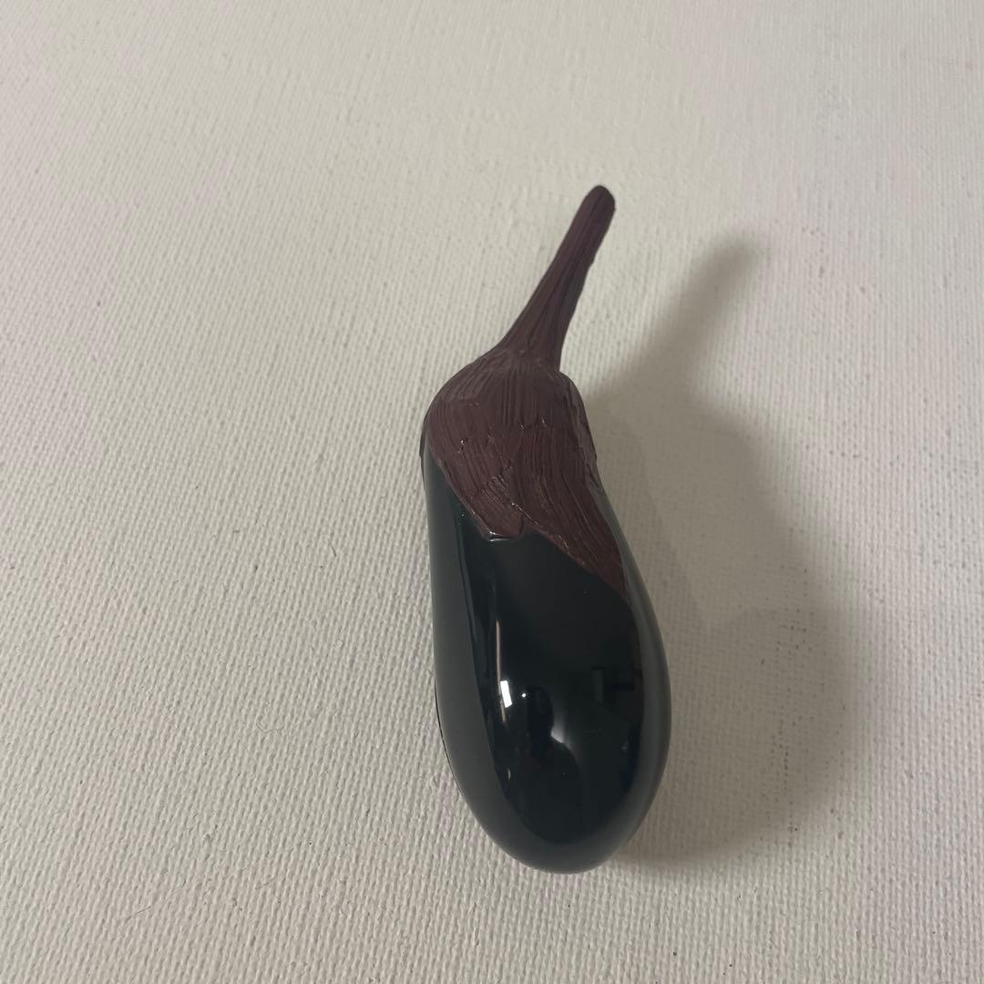 Shida Fukuya Eggplant Kogo — Nasu-Gata Lacquer Incense Container, Naturalistic Form, Tomobako