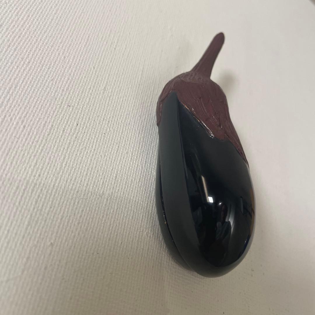 Shida Fukuya Eggplant Kogo — Nasu-Gata Lacquer Incense Container, Naturalistic Form, Tomobako