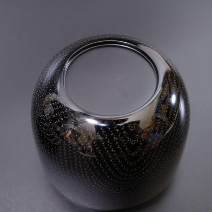 Soukaku Cranes Chinkinko Natsume by Yukina Wajima Lacquerware Craft