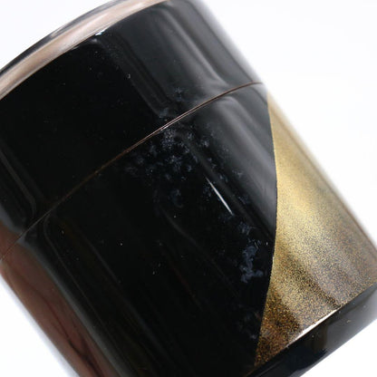 Tōyama Maki-e Naga-Natsume Tea Caddy by Nakamura Sōetsu | Gold Mountains