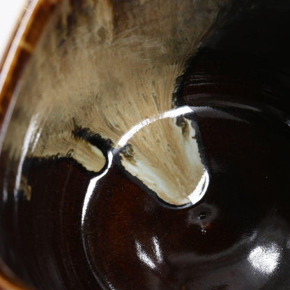 Takatori-yaki Mizusashi Water Jar with Ears by Aoyagi Suiho — Tantansai Attribution