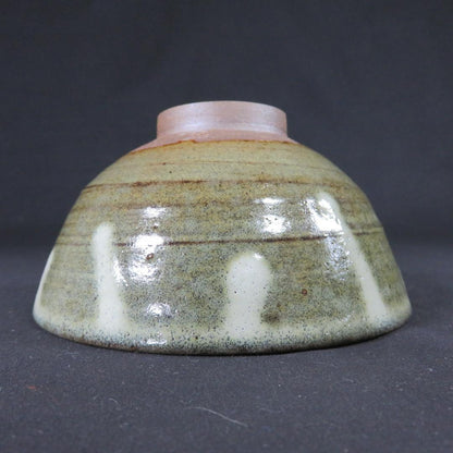 Hai-Yu Ash Glaze Tea Bowl by Ishizaki Koshiro - Shisui Kiln Chawan with Signed Box