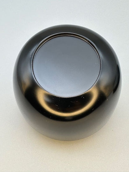Hisada Soya Certified Kuro Oo-natsume — Urasenke Black Lacquer