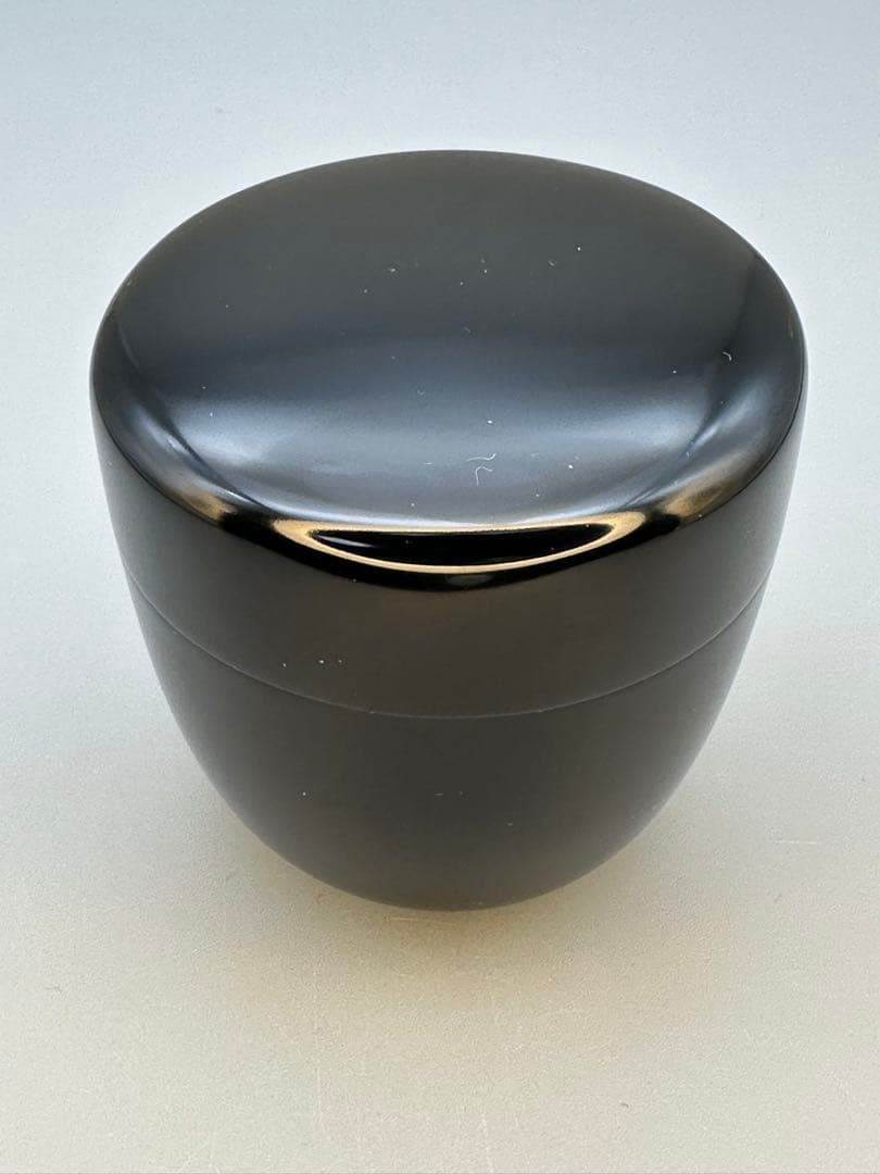 Hisada Soya Certified Kuro Oo-natsume — Urasenke Black Lacquer