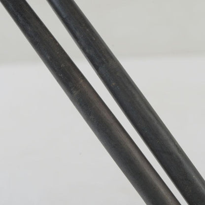 Silver Hibashi Fire Chopsticks by Chikueido Eishin — Nanryo Hyotan Head, Signed Box, Japanese Tea Ceremony