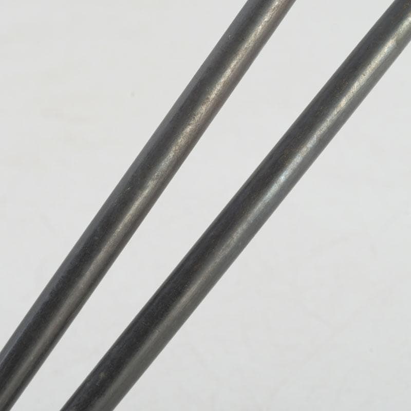 Silver Hibashi Fire Chopsticks by Chikueido Eishin — Nanryo Hyotan Head, Signed Box, Japanese Tea Ceremony