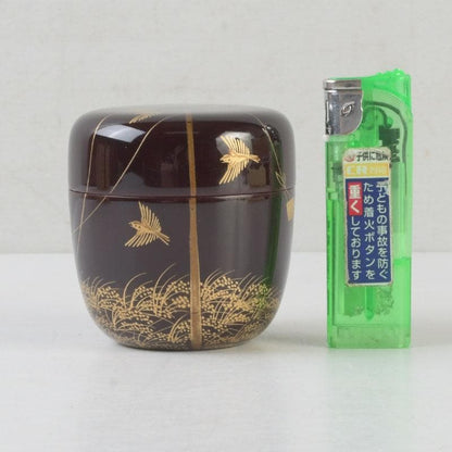 Tsubota Haruhiko — Tame-Nuri Natsume, Naruko Maki-e, Signed Box and Shifuku