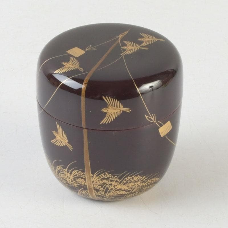 Tsubota Haruhiko — Tame-Nuri Natsume, Naruko Maki-e, Signed Box and Shifuku