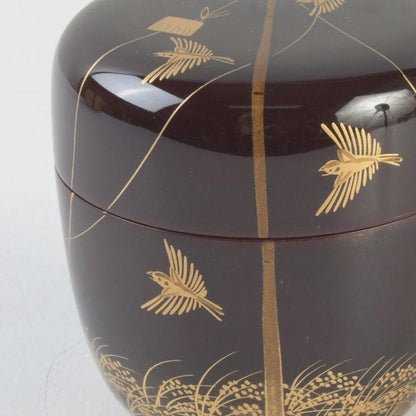 Tsubota Haruhiko — Tame-Nuri Natsume, Naruko Maki-e, Signed Box and Shifuku