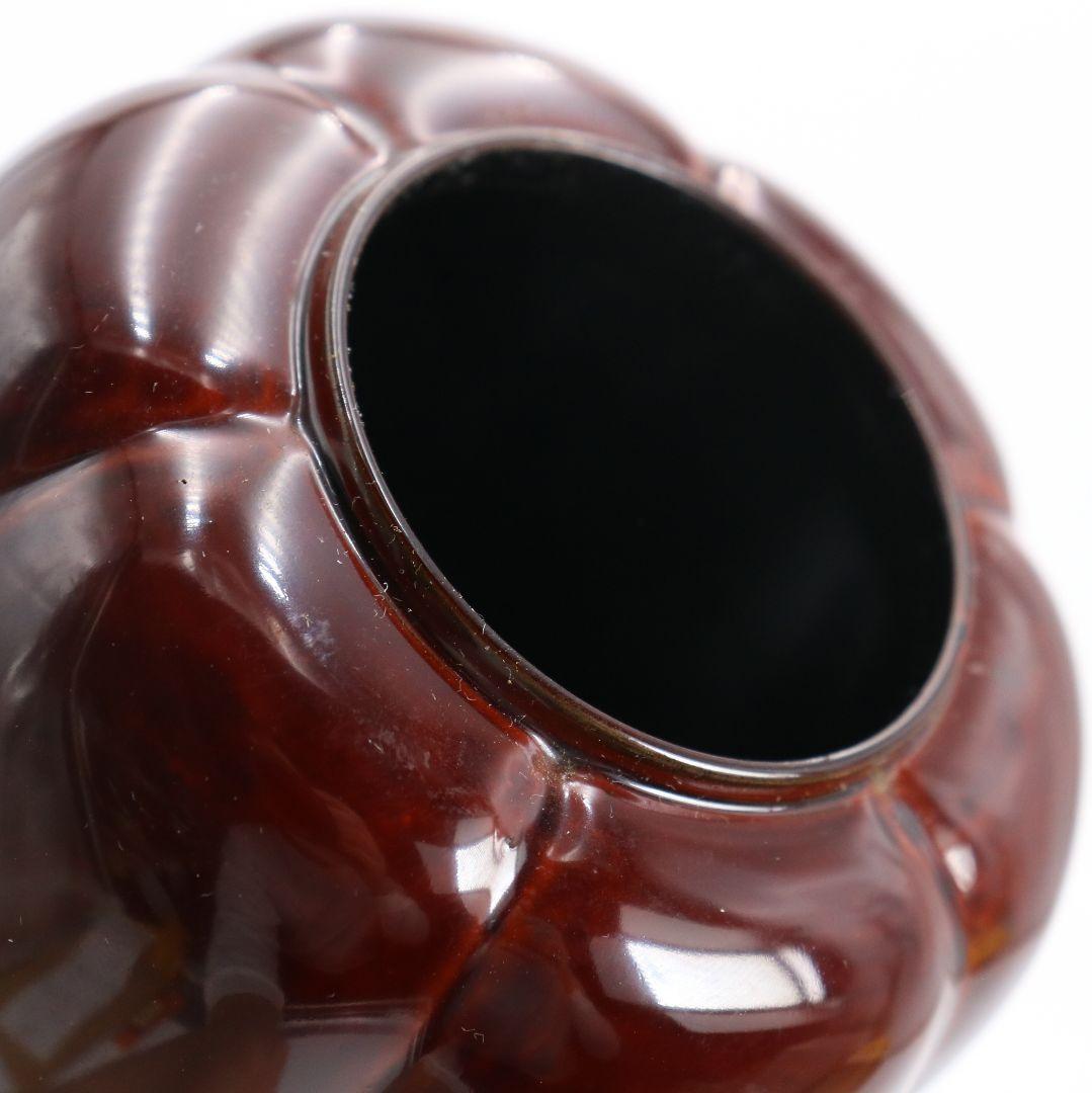 Dōba Sōkō Joshinsai-Konomi Akoda Tame-Nuri Lacquer Tea Caddy with Shifuku