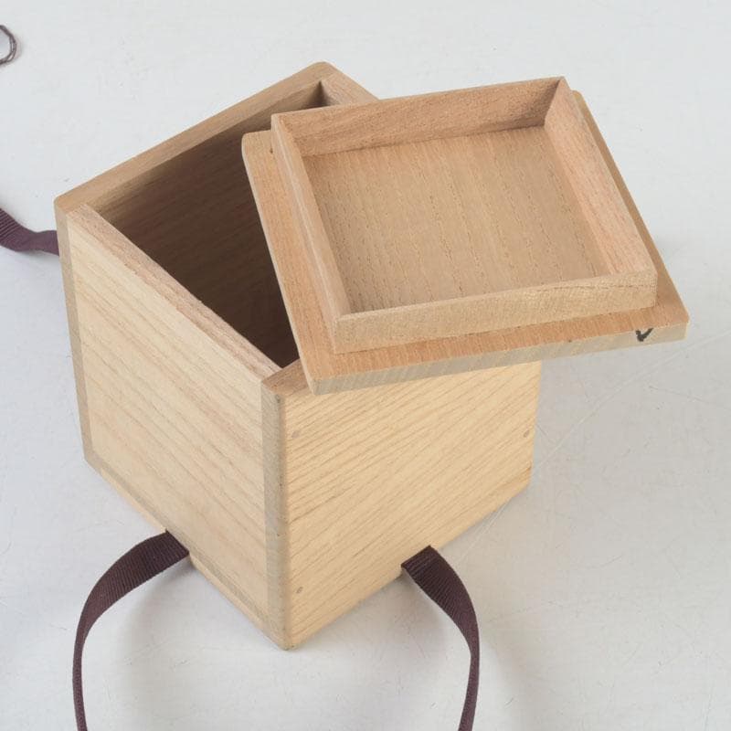 Suiho Morning Glory Maki-e Lacquer Tea Caddy Chaki with Tomobako