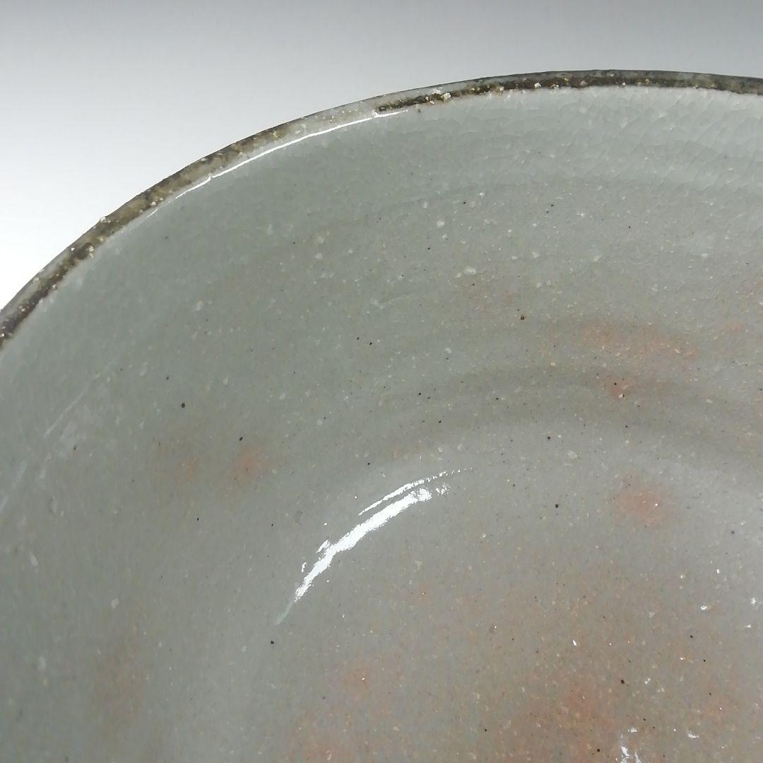 Kenzan Plum Blossom Tea Bowl by Omuro-gama - Seigaiha Gold