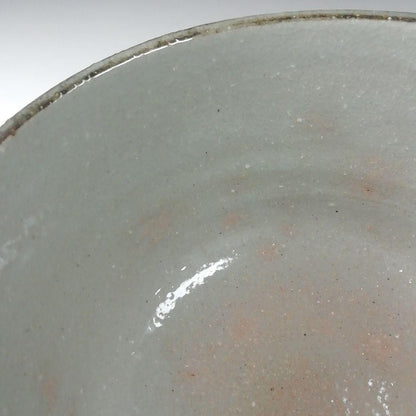 Kenzan Plum Blossom Tea Bowl by Omuro-gama - Seigaiha Gold